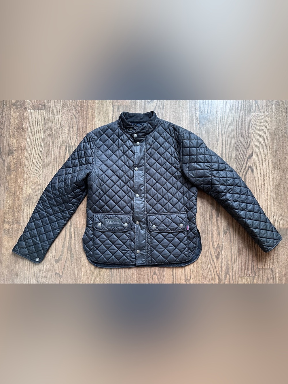 Belstaff Light Puffer Motorcycle Jacket Men’s Large L